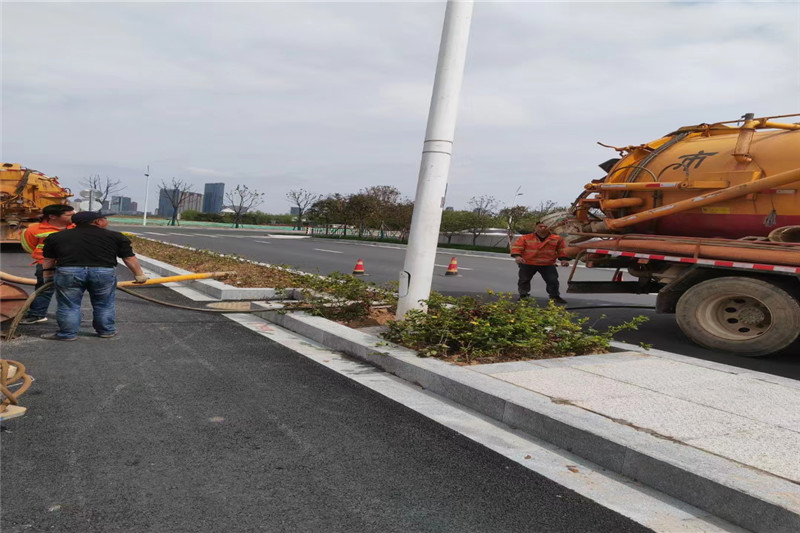 二道雨水管道清淤-污水管道清洗