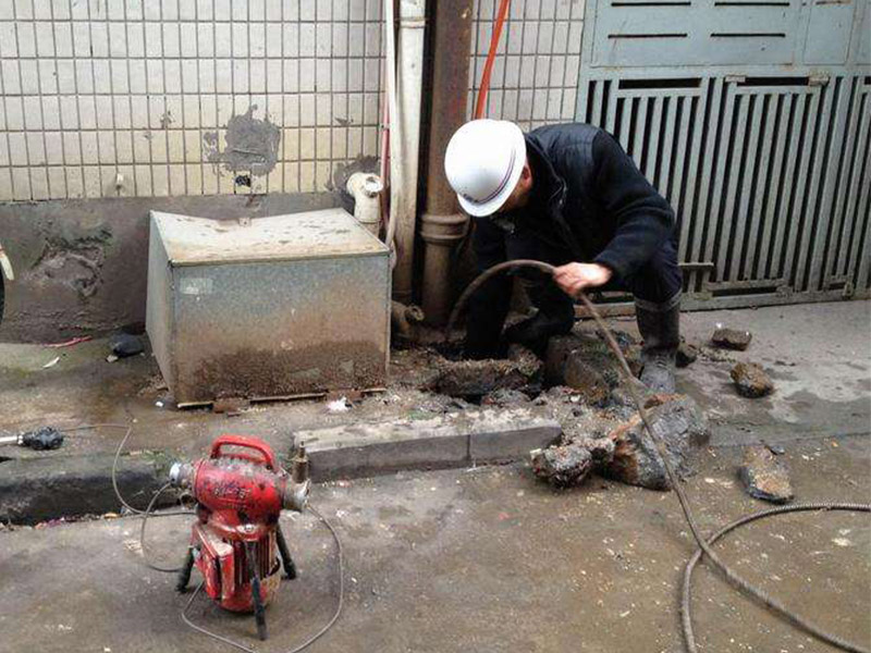 二道疏通下水道-洗菜池疏通