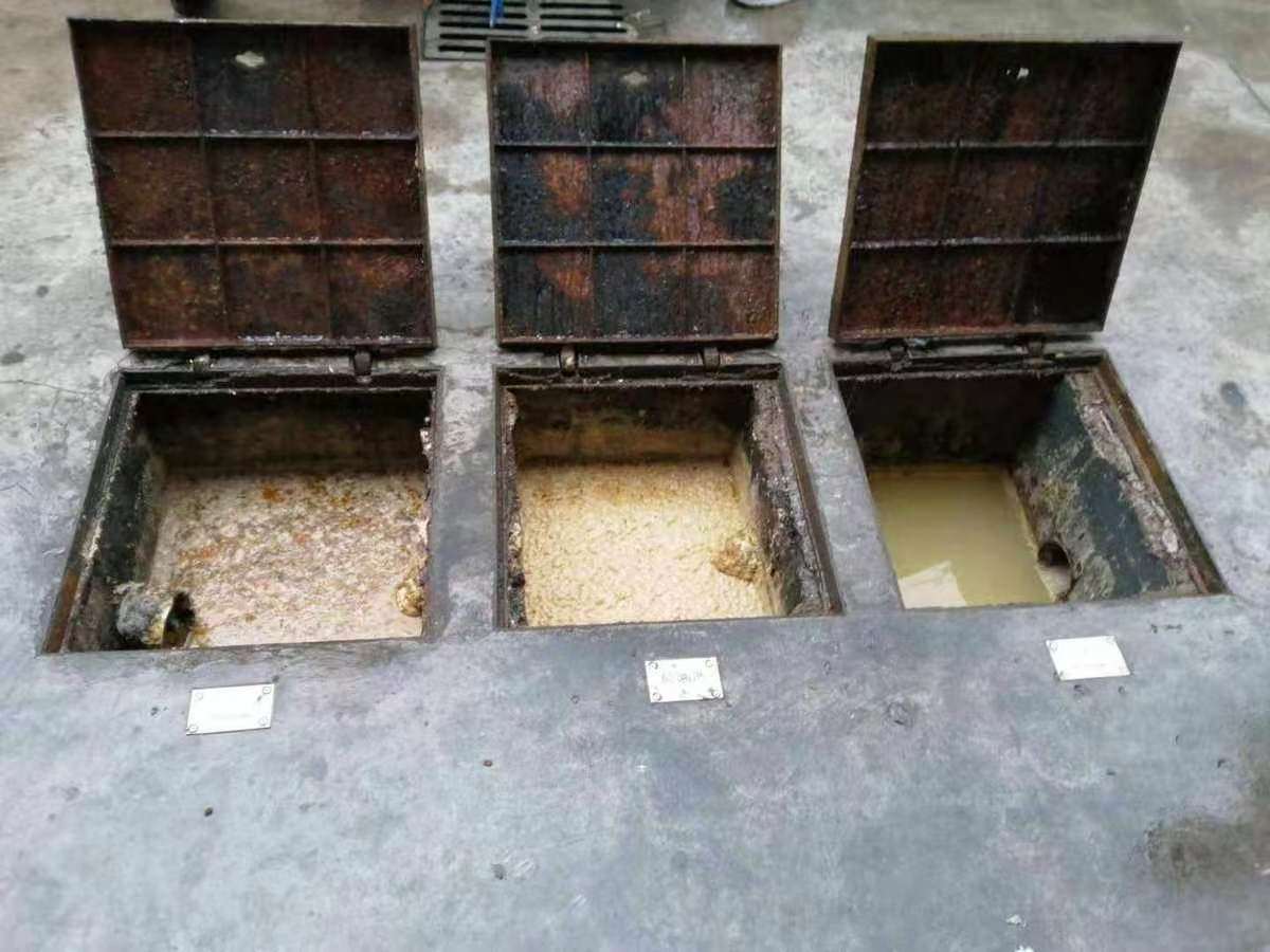 二道清理隔油池-污水池清掏